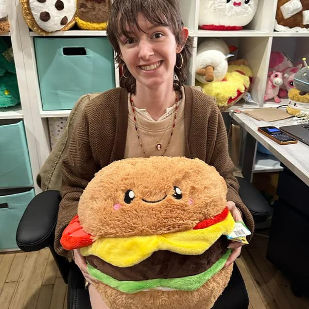 Squishable - Cheeseburger - Comfort Food Collection - 40 cm - Miękka maskotka kolekcjonerska