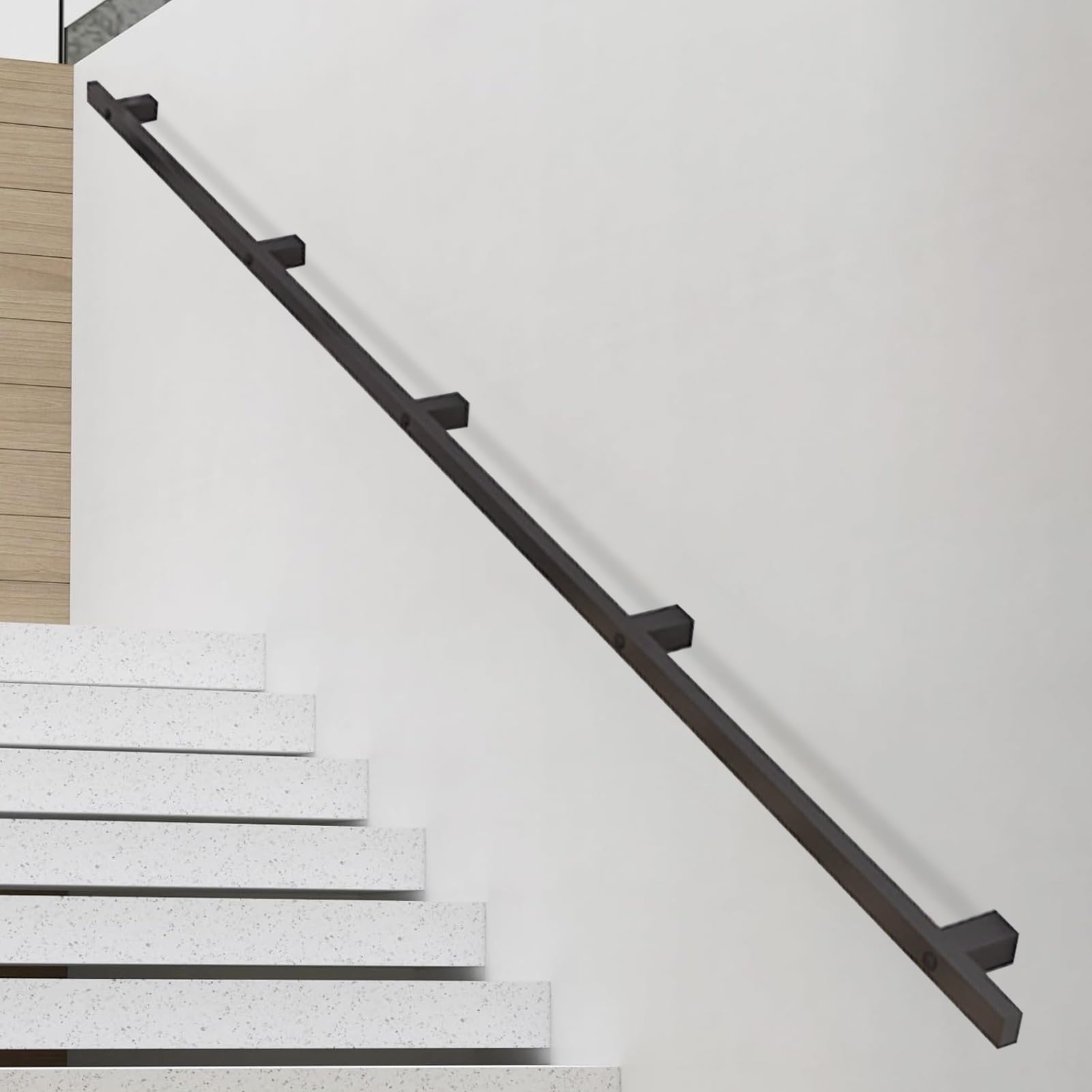 Rampes d'escalier antidérapantes murales pour éviter les chutes à la maison