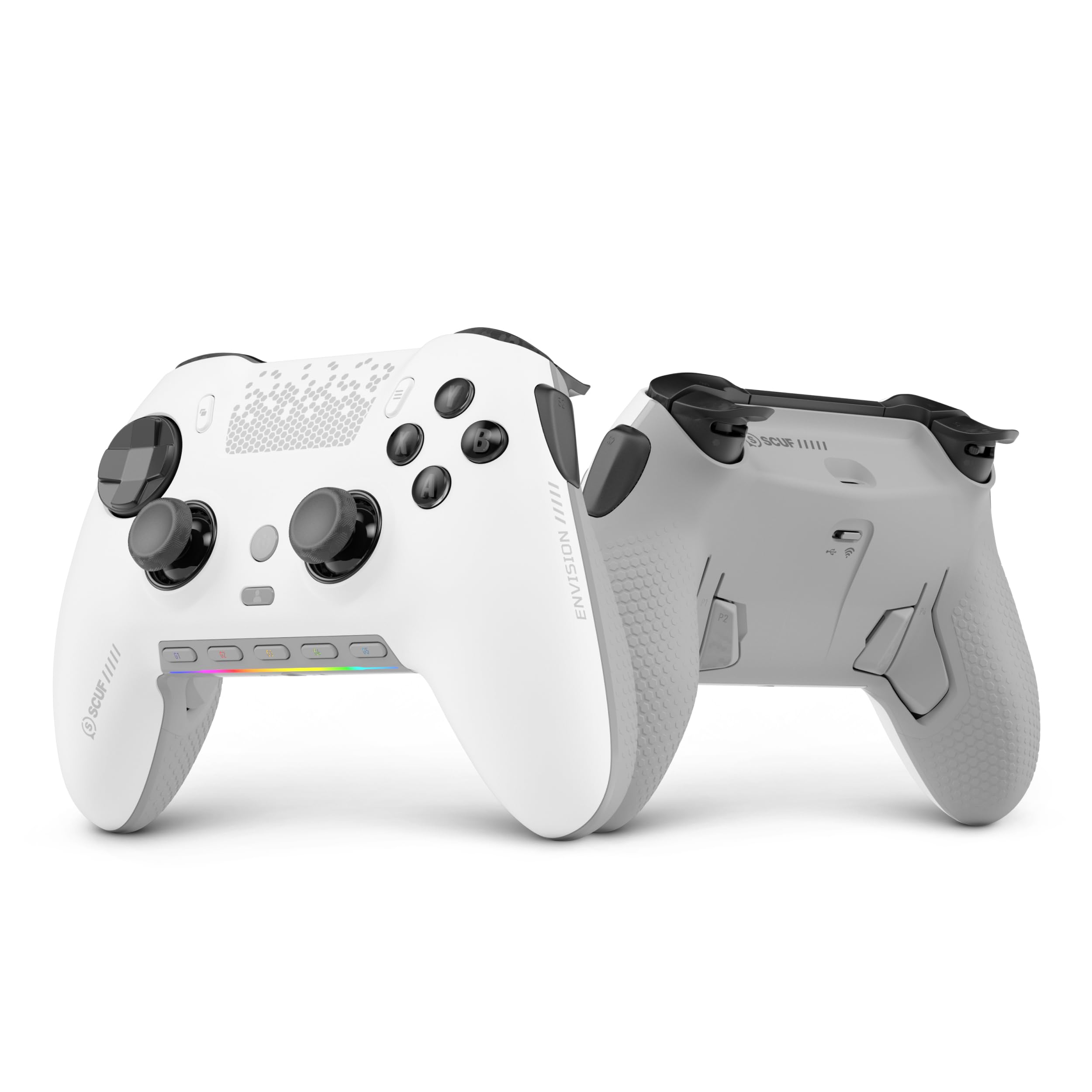 Scuf envision pro ホワイト Amazon.com: SCUF ENVISION PRO Wireless V2 (2025) PC Gaming