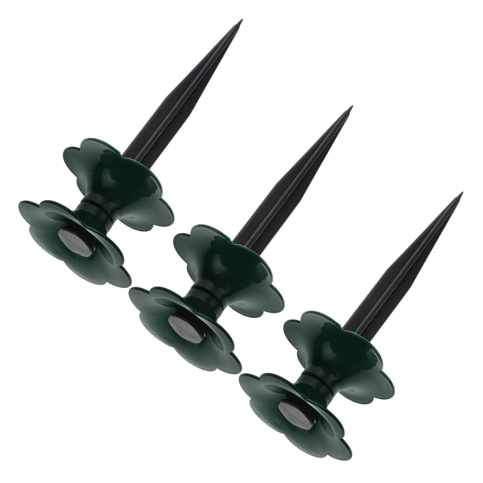 6pezzi Spikes Guida Per Tubo Da Giardino Ruote Direzionali Per Irrigazione Del Prato Protettori Per Tubo Resistente e Facile Da Installare