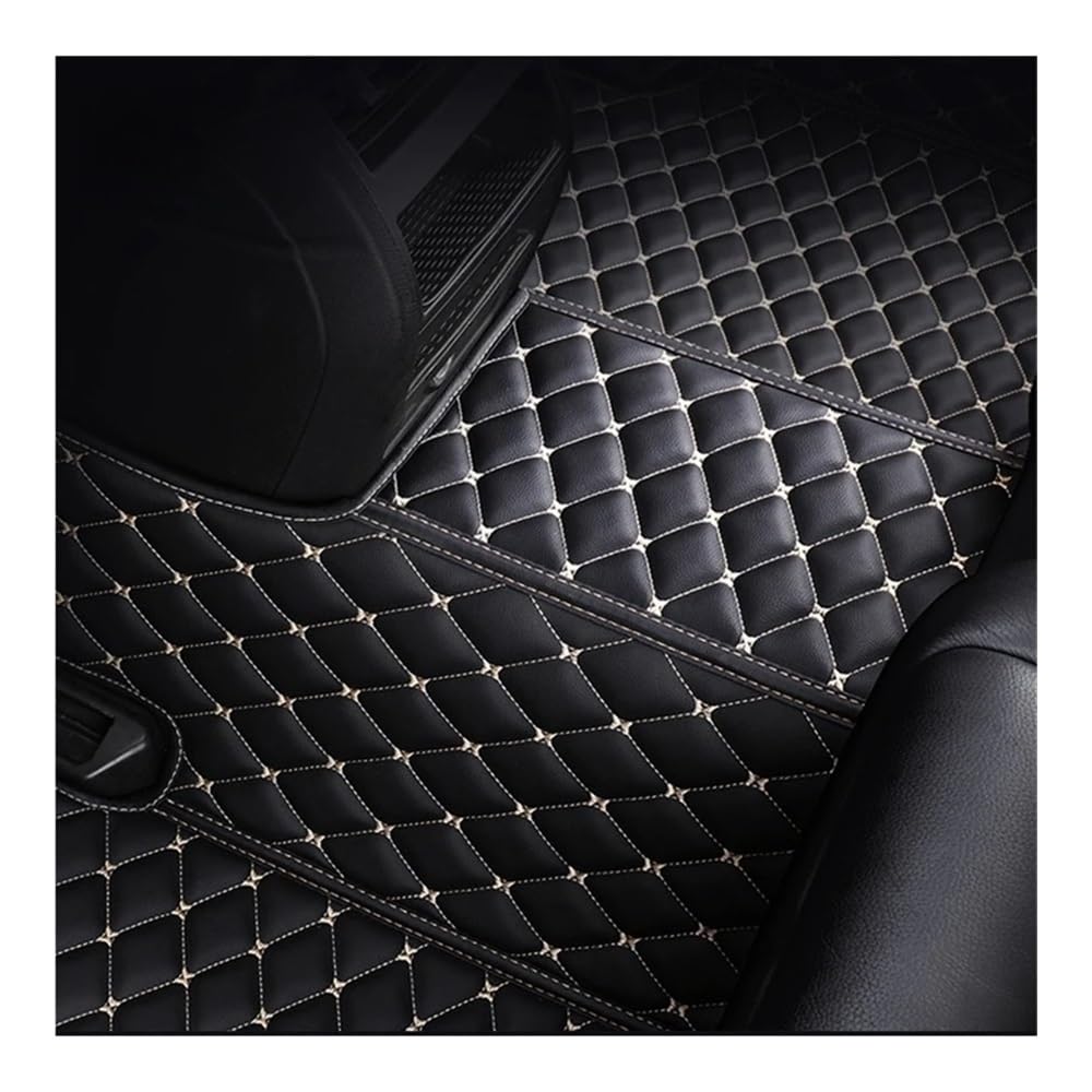 Generico Set tappetini Tappetini per Auto Personalizzati per Tappeti per Palisade Foot Coche Accessorie Accesorios Vehiculos Tappeto tappetti(Red)