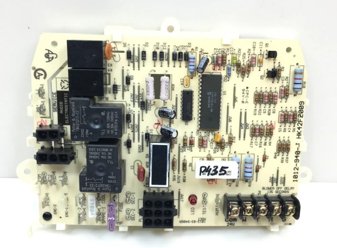 HK42FZ009 Furnace Control Circuit Board 1012-940-J used, Replacement for Carrier Bryant OEM