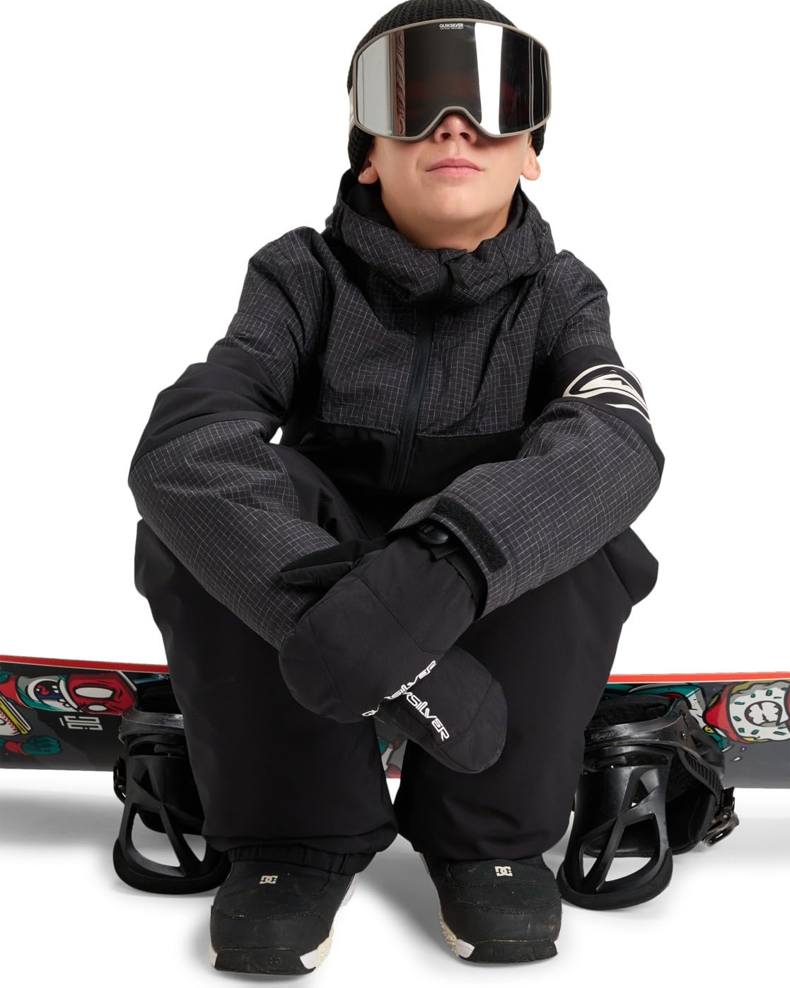 Quiksilver Kurtka Snow High in The Hood Jacket Czarna 14