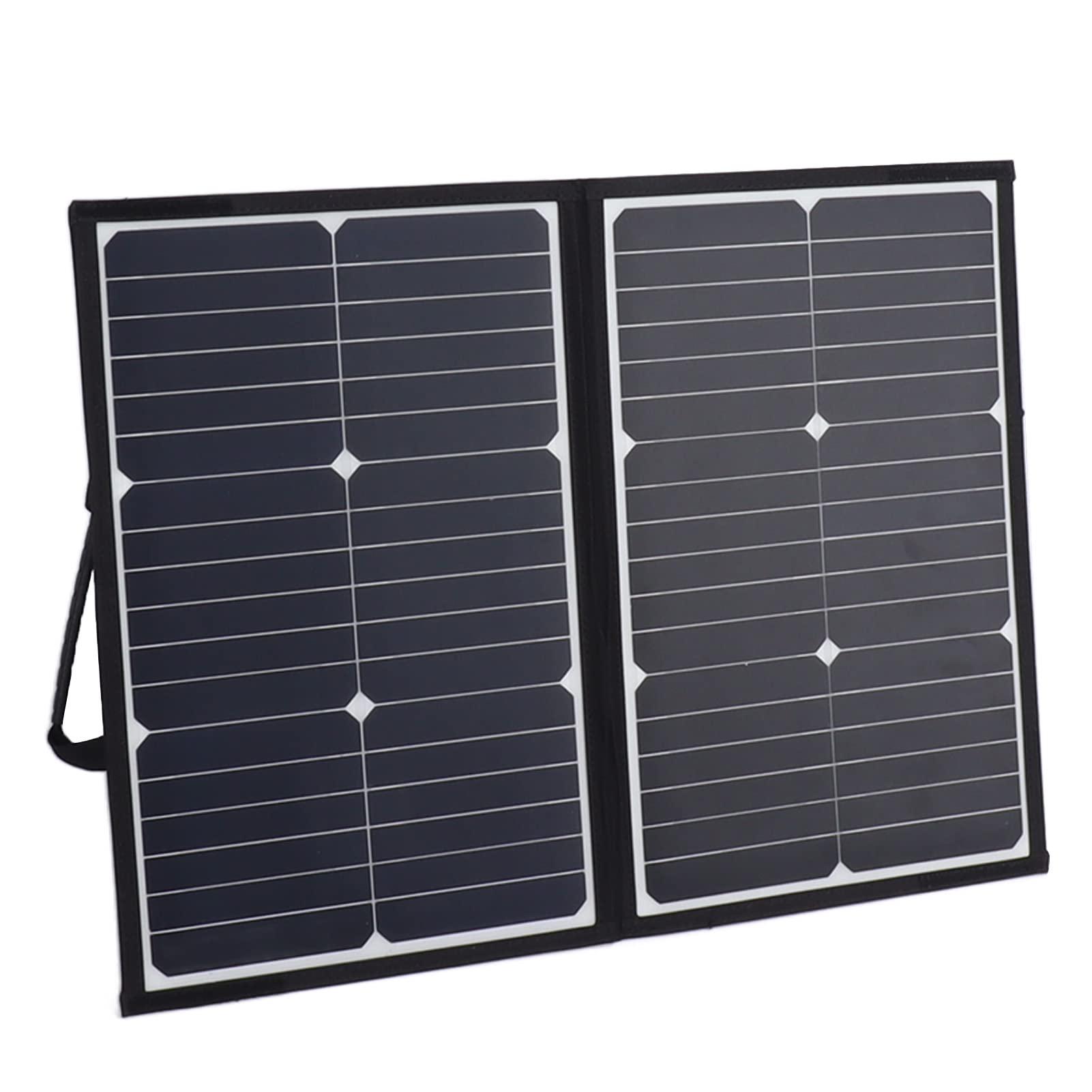 Aramox Ładowarka do Paneli Słonecznych Składany Panel ładowania Słonecznego 40 W 18 V PET Lekka, Przenośna Konstrukcja na Kemping Jazda na Rowerze Piesze Wycieczki Ładowanie Telefonu Zewnątrz