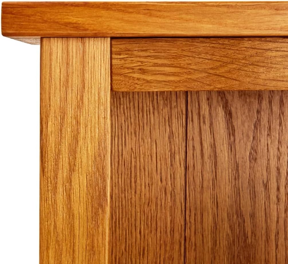 vidaXL Medium Oak Veneered MDF Bookcase in Natural Oak