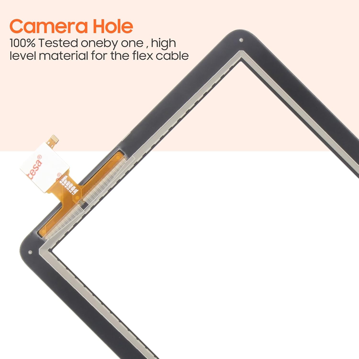 Screen Replacement for Amazon Kindle Fire Tablet HD8 /HD8 Plus 10th Gen 2020 K72LL3 K72LL4 8.0" Touch Screen Panel Digitizer Screen Replacement Repair Kits