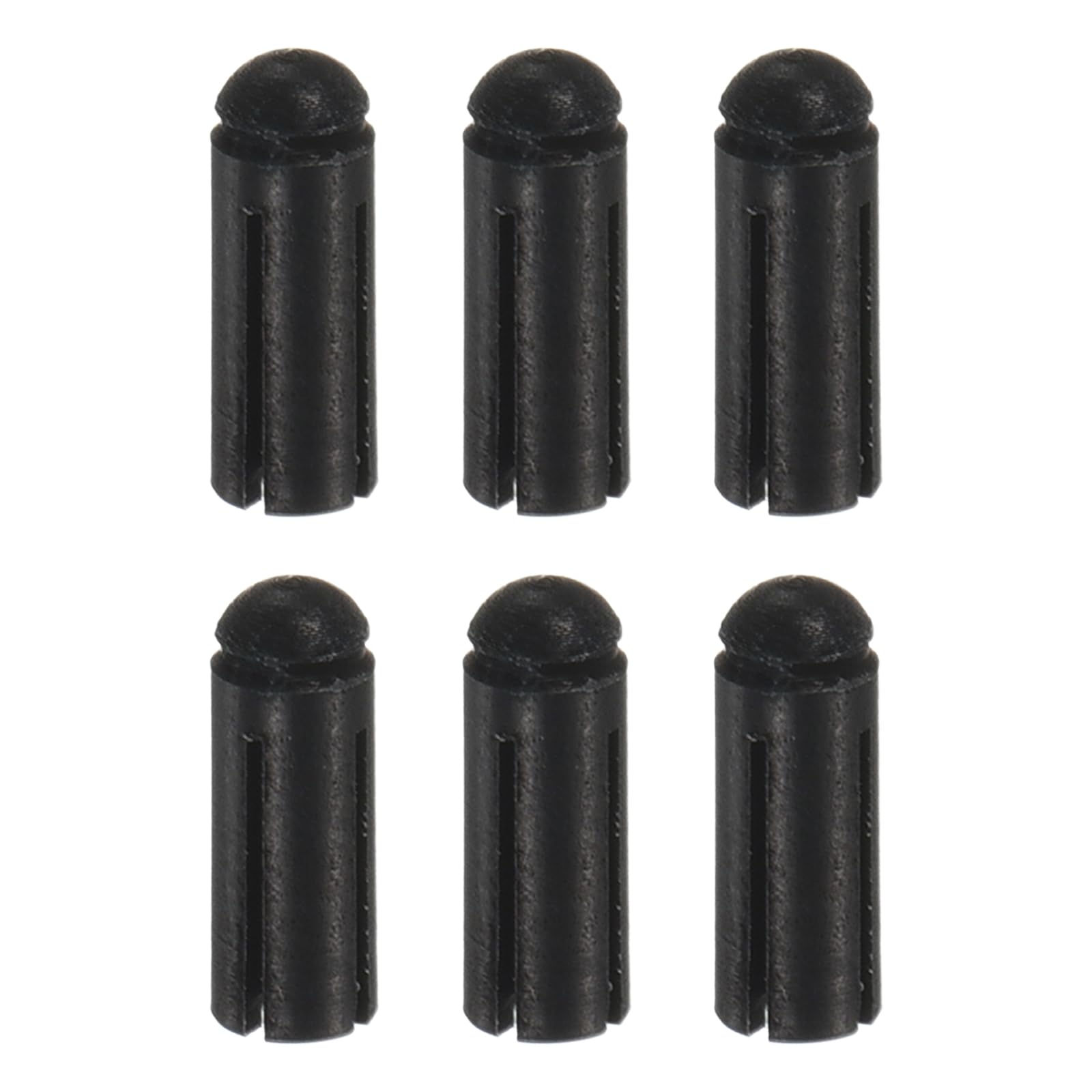 YOKIVE 6 Pcs Dart Flight Protectors, Indoor Outdoor Aluminum Alloy Dart Accessory Wing Savers | Home, Club, Steel and Plastic Flights (Black)