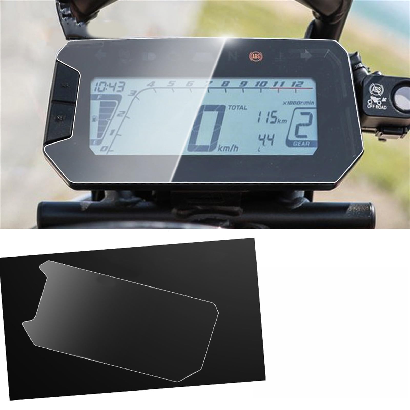 Film de protection tableau de bord pour Honda CRF300L et MSX125 2021 2022 anti rayures