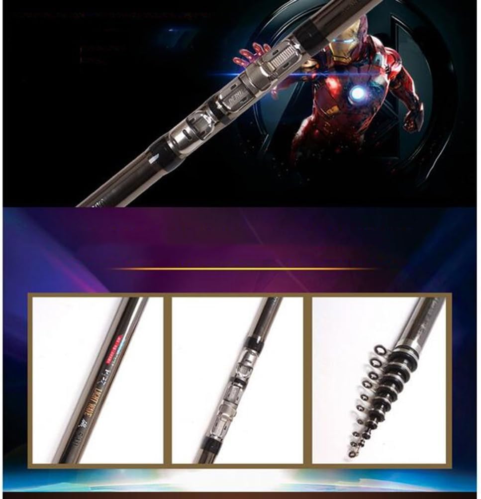 Poszycie Super Twardy Słup Korpus Carbon Wędka O Długim Przekroju Ultralekka 3,6/4,5/5,4 Metra Hd Pole Sea, 3.6M