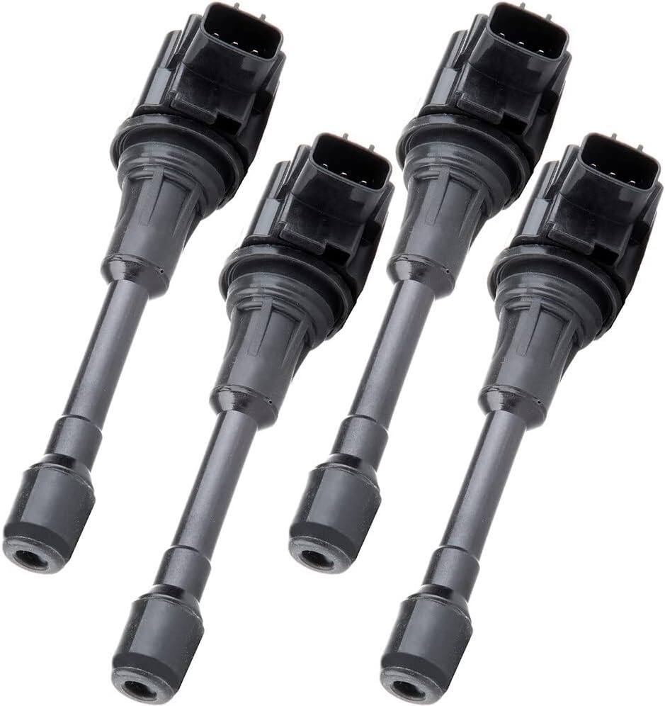 OCPTY Set of 4 Ignition Coil Pack for INFINITI for Nissan for Suzuki for Q70 for Q70L for Frontier for NP300 for NP300 Frontier for Sentra Replace for UF549