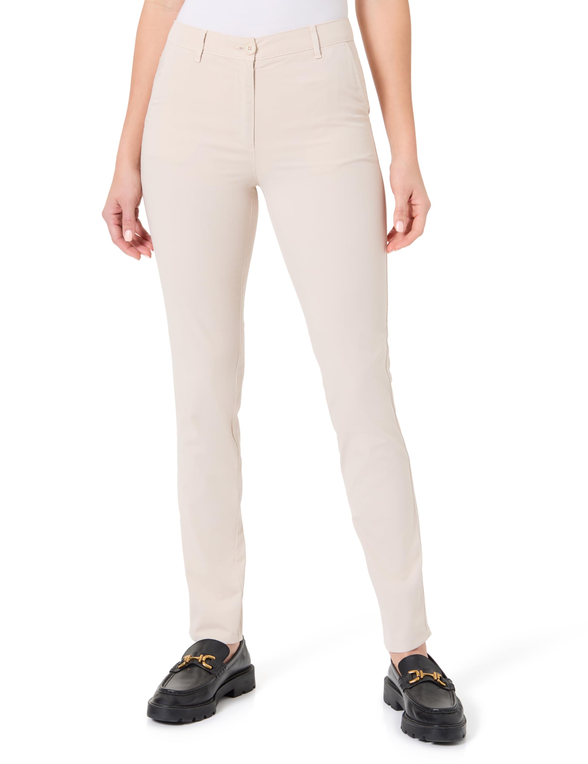 Caroll Pantalon Cigarette 7/​8ème Beige 38