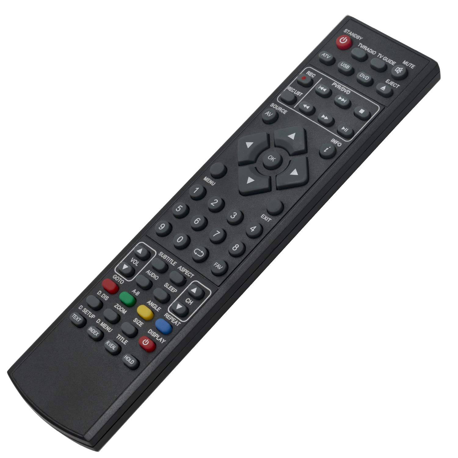ALLIMITY Remote Control Replace fit for Blaupunkt TV 185/54G-GB-TCUP-DE 215/155G-GB-1B-FTCDU-UK BLA-23/157N-GB-1B-FHBQKUP-EU BLA-26/173I-GB-5B-FHBKDU-DE BLA-26/189I-GB-5B-FHBKUP-EU - Image 3