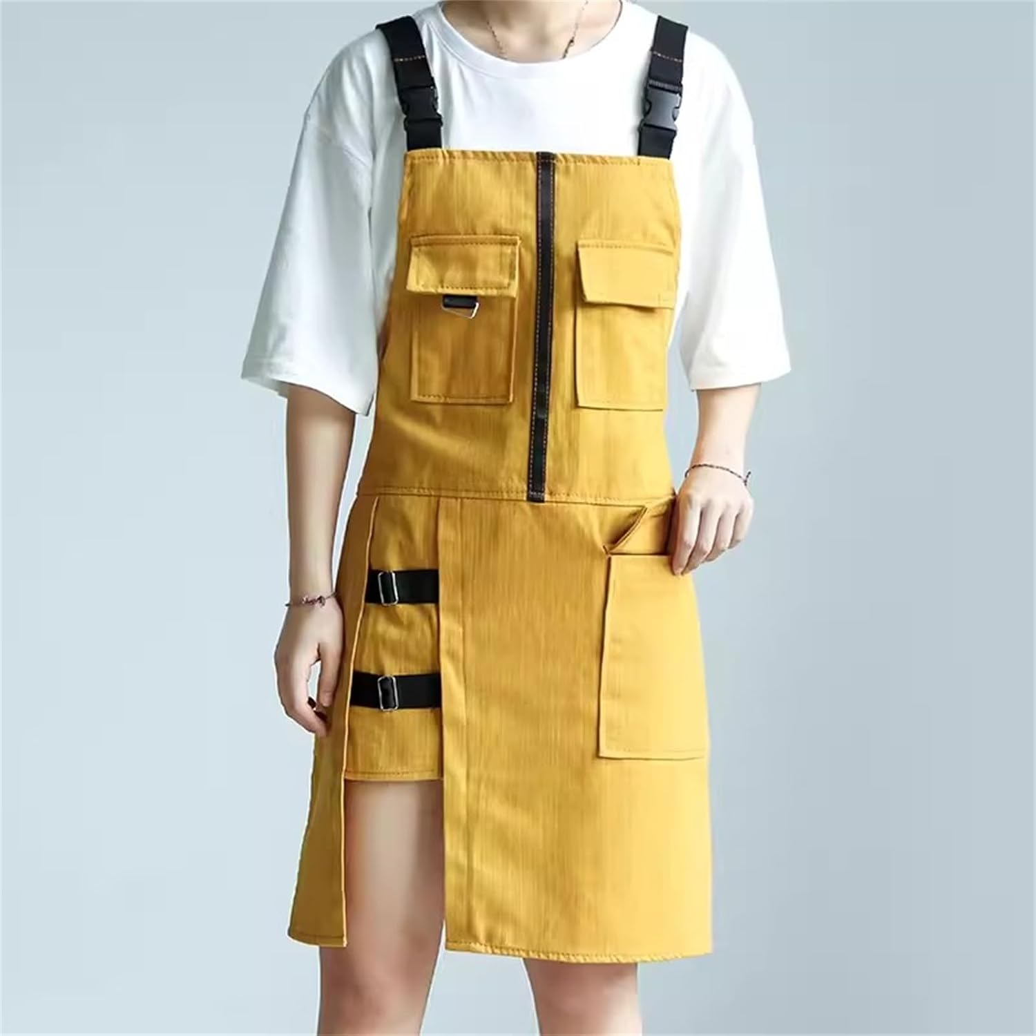 Tool Apron Milk Tea Shop Hairdresser Gardening Restaurant Waiter Cowboy Apron for Gardening Baking Working