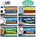 Invisible Ink: Yes & Know Sports Game Books "Football", "Baseball", "Basketball", "Soccer", "Bowling" & "Bulls-Eye" Activity Books Gift Set Bundle - 6 Pack
