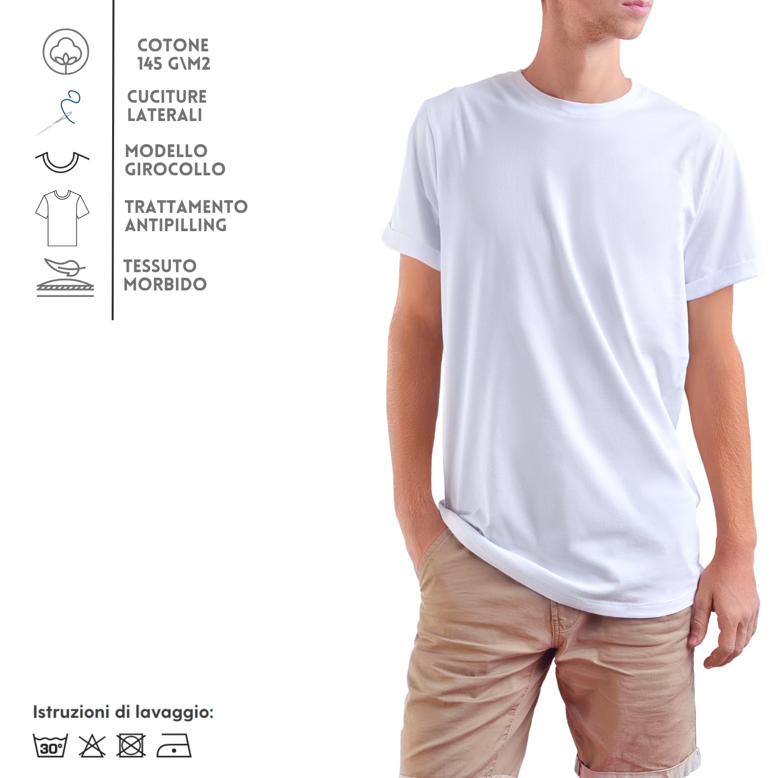 Kit da 10 T-Shirt + 10 Sacche Personalizzate Ideale per Gite, Eventi, Fiere, Promozione Aziendale e Gadget Promozionali, Omaggio a Clienti, Nero