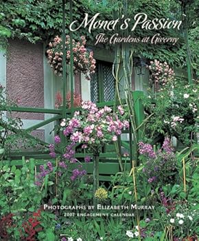 Hardcover-spiral Monet's Passion The Gardens at Giverny 2007 Engagement Calendar Book