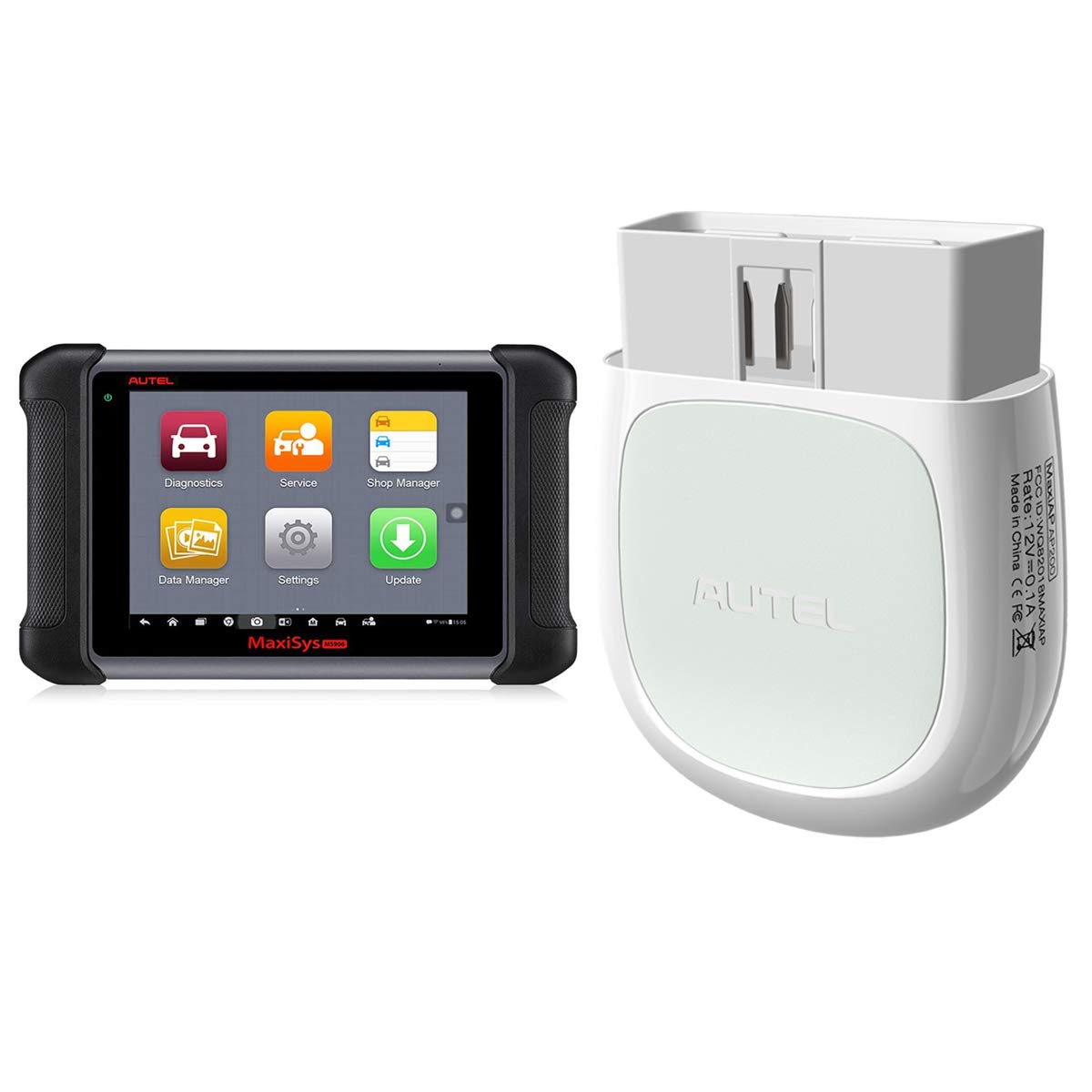 Autel MaxiSys MS906 Automotive Diagnostic Scanner Bundle MaxiAP AP200 Obd2 Scanner Bluetooth Auto OB