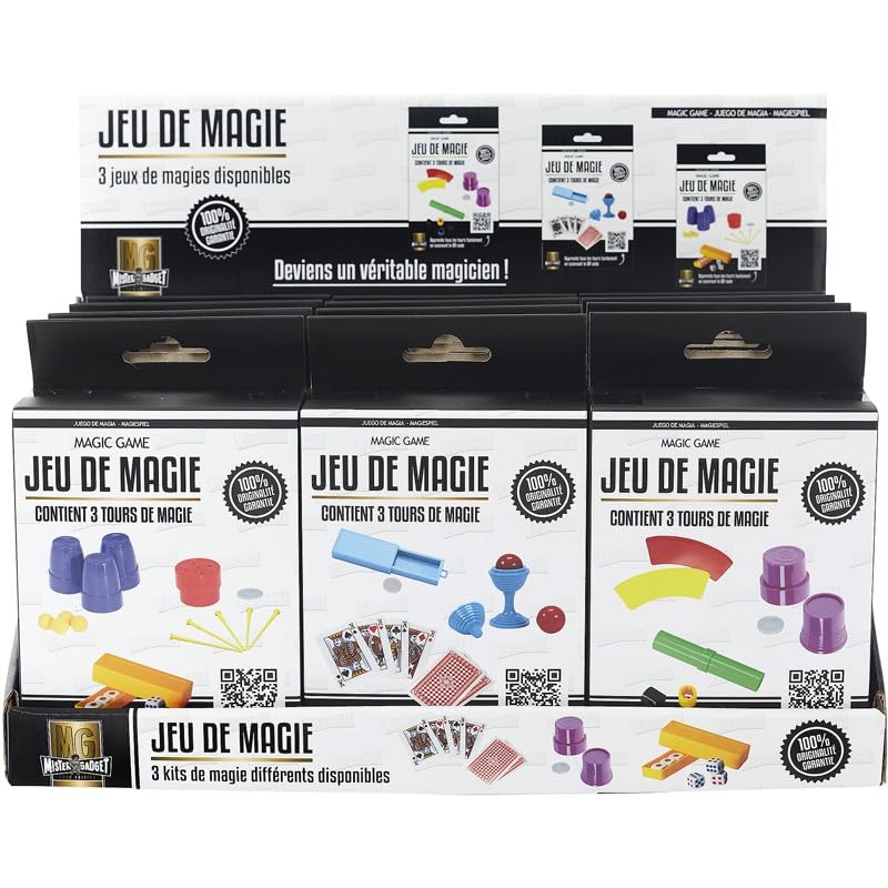 Jeu 3 tours de magie célèbre CMP astuces faciles contre l'ennui