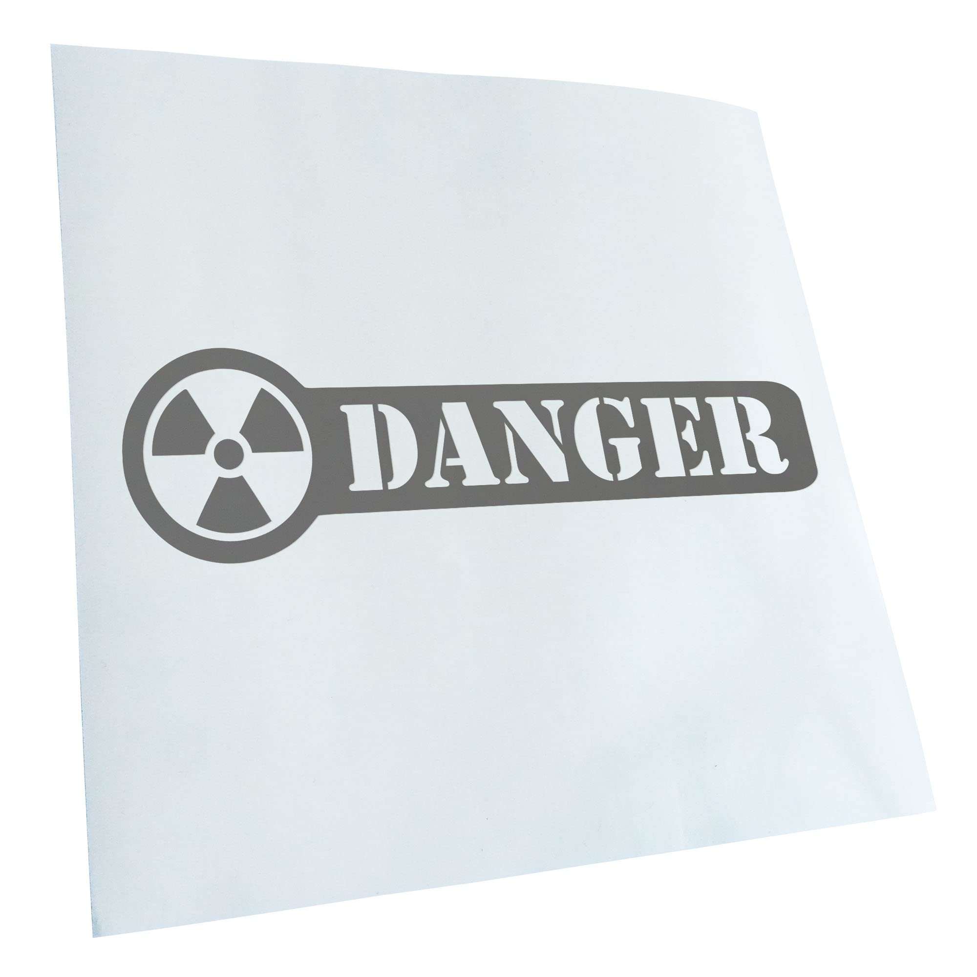 Kiwistar - Car Sticker - Danger Danger Warning - Rear Window Car Sticker Weatherproof for Car Truck Moped Truck - Sticker Exterior Self-Adhesive Tuning Accessories for Window Vehicle Window