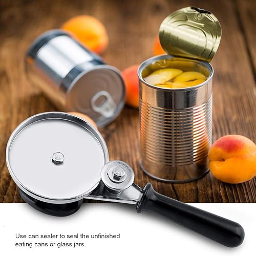 Miniatura 4 de Sellador manual de latas de acero inoxidable, dispositivo de prensado, sellado de latas manuales de vidrio, sellador redondo para tarros de vidrio