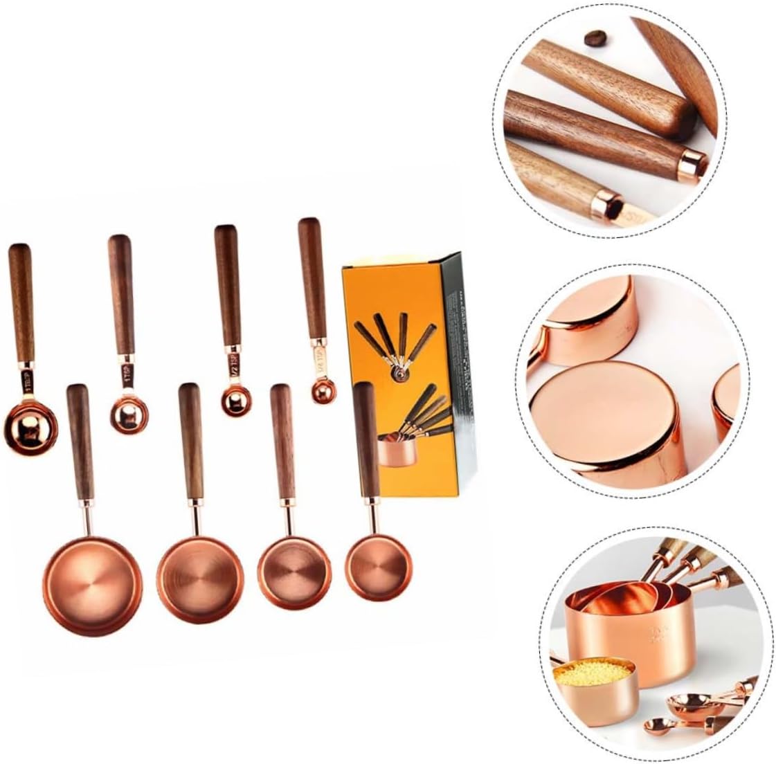 Stainless Steel Measuring Cup Spoon Kit to Digital Scale Baking Tools Home Professional Use