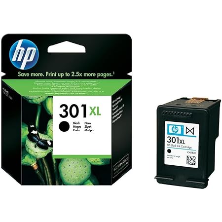 Cartouche D'encre Noire HP 301 Originale CH561EE - Encre Neuve Garantie 1 An Pour Imprimante HP