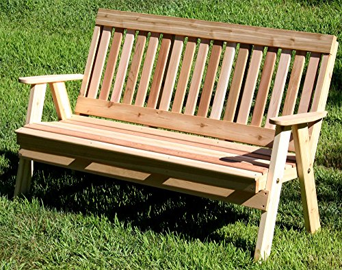 Creekvine Designs Cedar Benches Garden Bench Size: 6' #TOP9