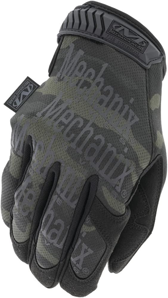 Mechanix Wear: The Original Black Multicam Tactical Work Gloves - Touch Capable (X-Large)
