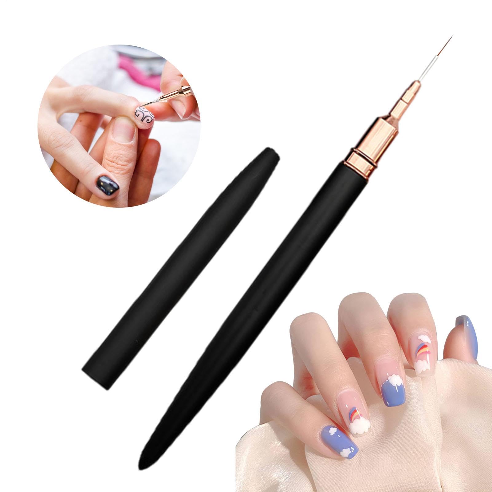 Penna Per Unghie, Pennelli Per Rivestimento Per Unghie, Liner Per Unghie | Tenuta Facile, Design Sottile Per Unghie, Pennello Per Dettagli, Penna Per Unghie, Linee Di Pittura, Strumento Per Modelli Di
