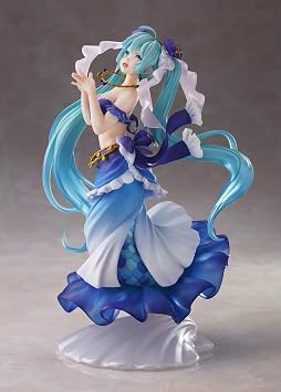 Taito Hatsune Miku Princess AMP Mermaid Figure, Multiple Colors (T83403)