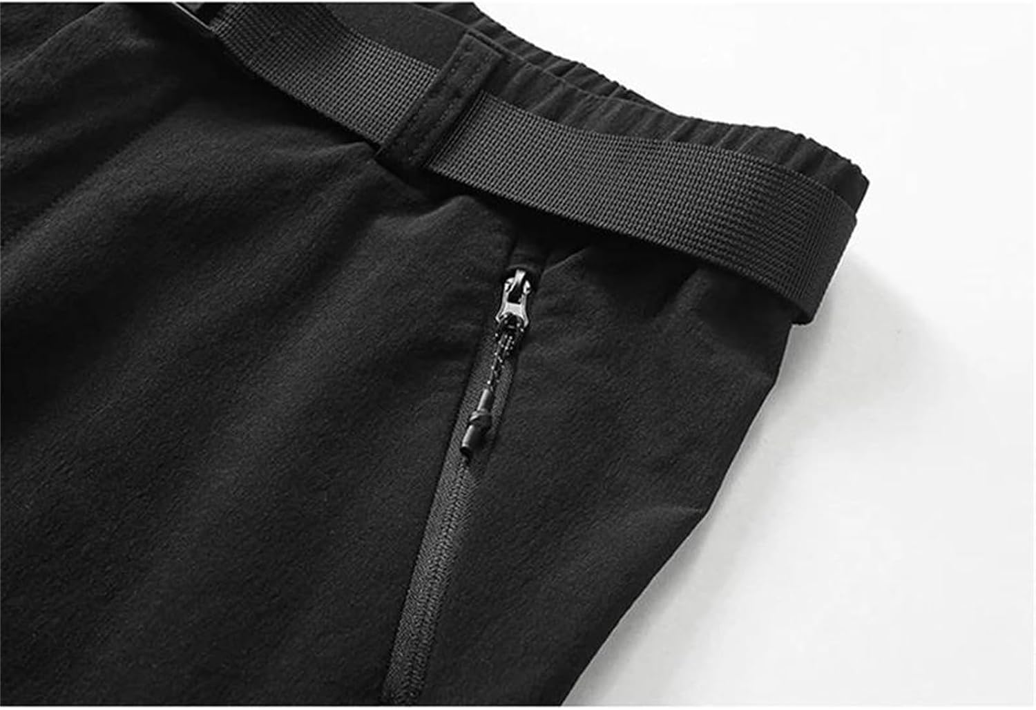 Mnjyihy Men’S Outdoor Hiking Pants – Elastic Snow Ski Trousers With Belt For Climbing Fishing Camping Winter Sports