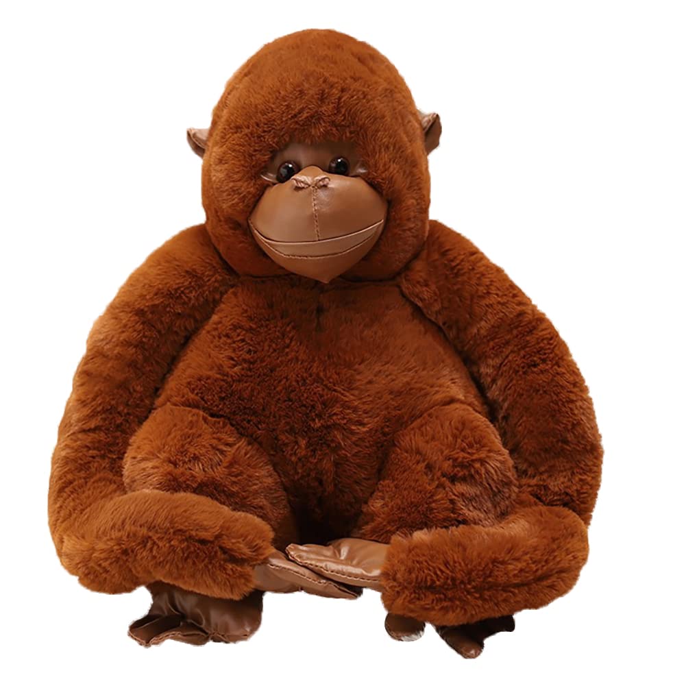 Peluche Orang-Outan réaliste et souple pour enfant passionné de faune sauvage