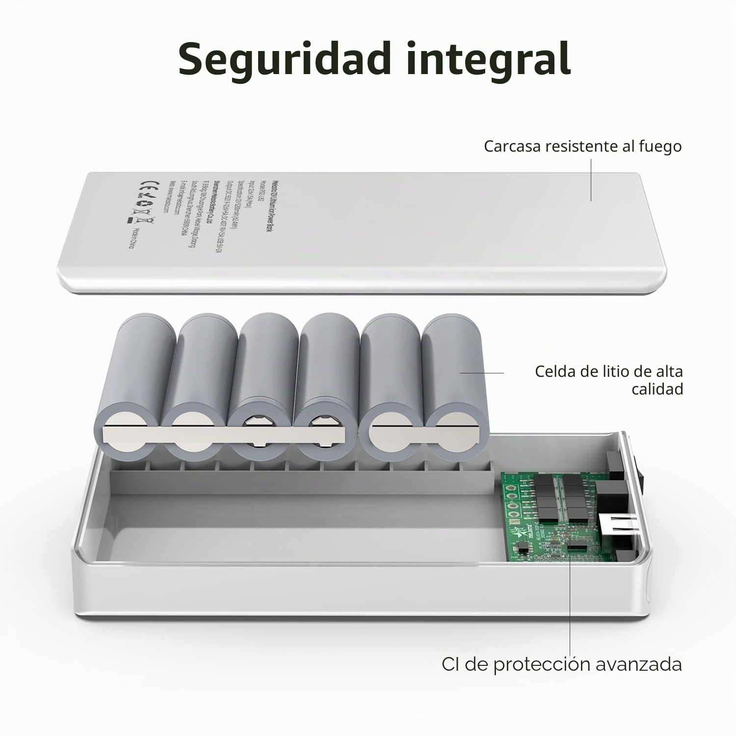 melasta Power Bank 5200mAh 12V/5A/DC 9V/1.5A/DC 5V/2A Bateria Externa Carga Bateria Portatil con Cargador Powerbank 1 Entrada y 3 Salidas con LED Patalla para Smartphone, Tira LED, Cámara CCTV
