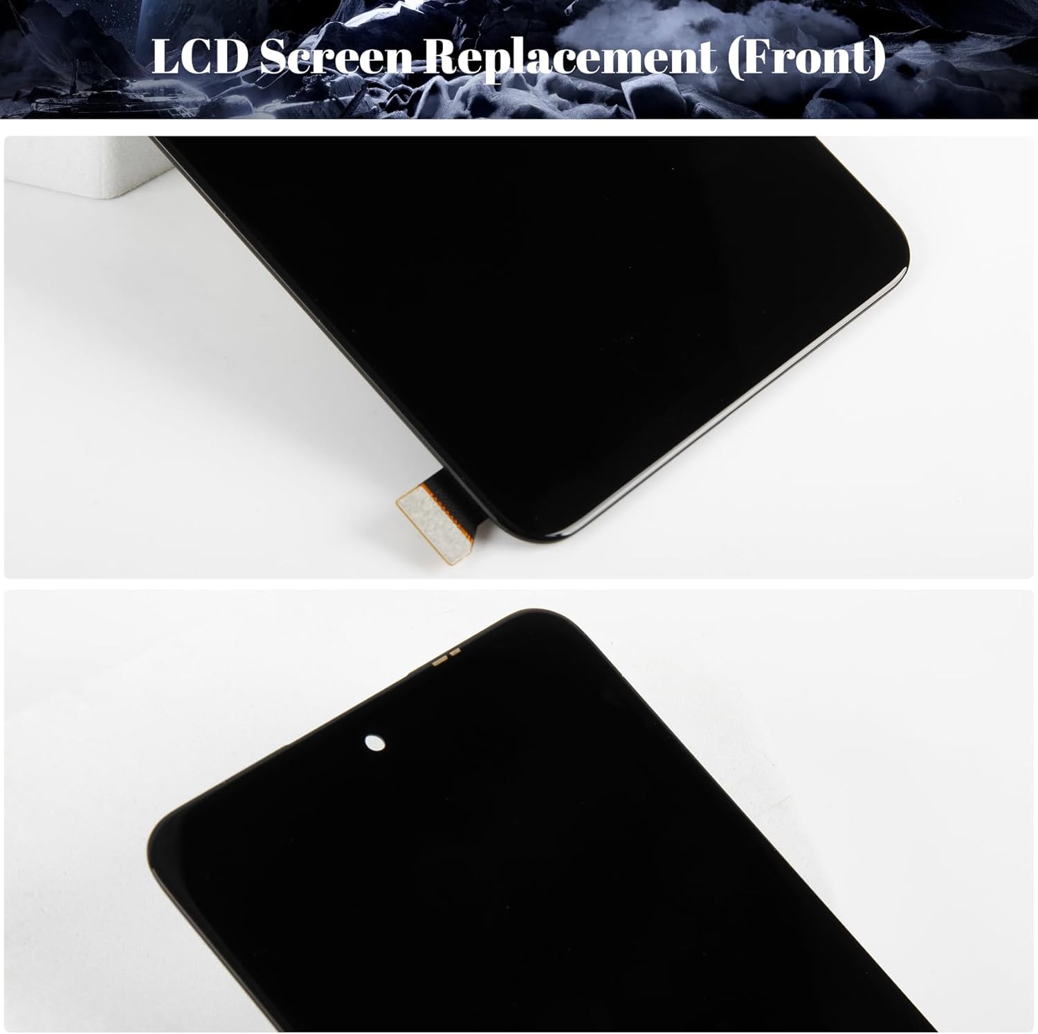 Incell for Xiaomi 12T LCD Display for Xiaomi 12T Pro 5G 2022 Screen Replacemet for 22071212AG Touch Screen Digitizer Display Assembly Repair Kits Without Frame(Black)