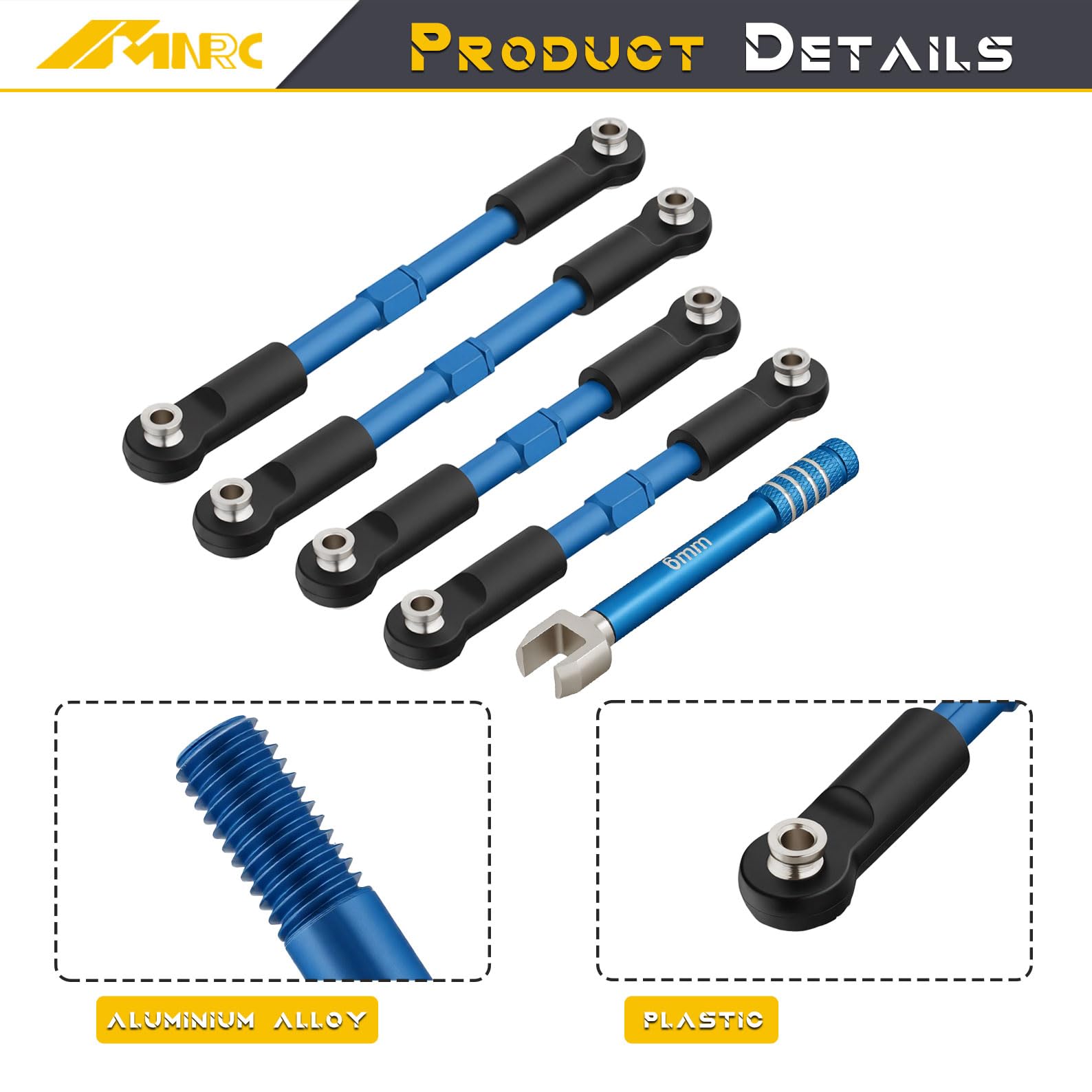 その他 maa Amazon.com: NMNRC Alum Turnbuckles Camber Links Linkage Toe Rod
