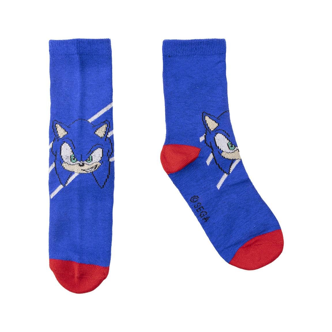 Sonic The Hedgehog Pack Calcetines de Sonic Calcetines Niños