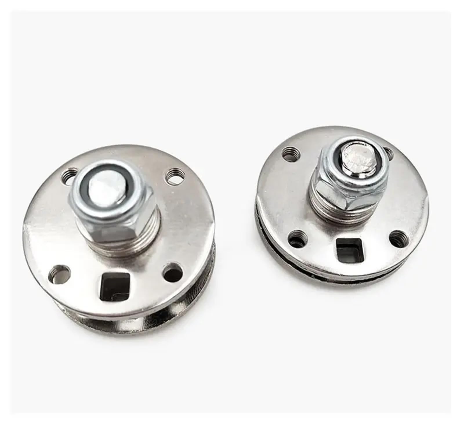Rmwkrmogrf Gap 2Mm Round Damping Shaft Torque Hinge Adjustable 360-Degree Rotation Hardware Accessories 2Pcs(Gap 2Mm)