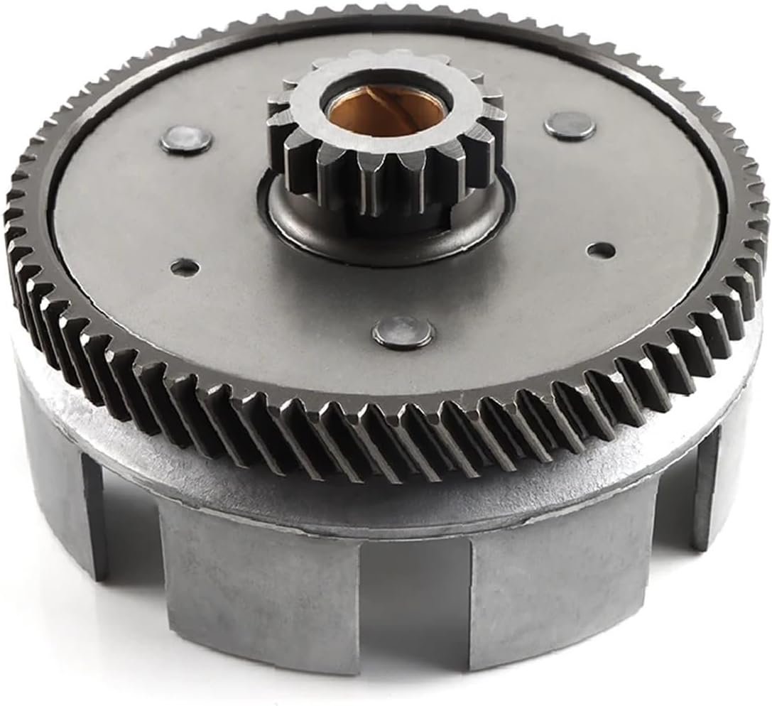 Motorcycle Clutch Basket Assy Clutch Drum Gear Cover for YBR125 YB125 XTZ125 TTR-125