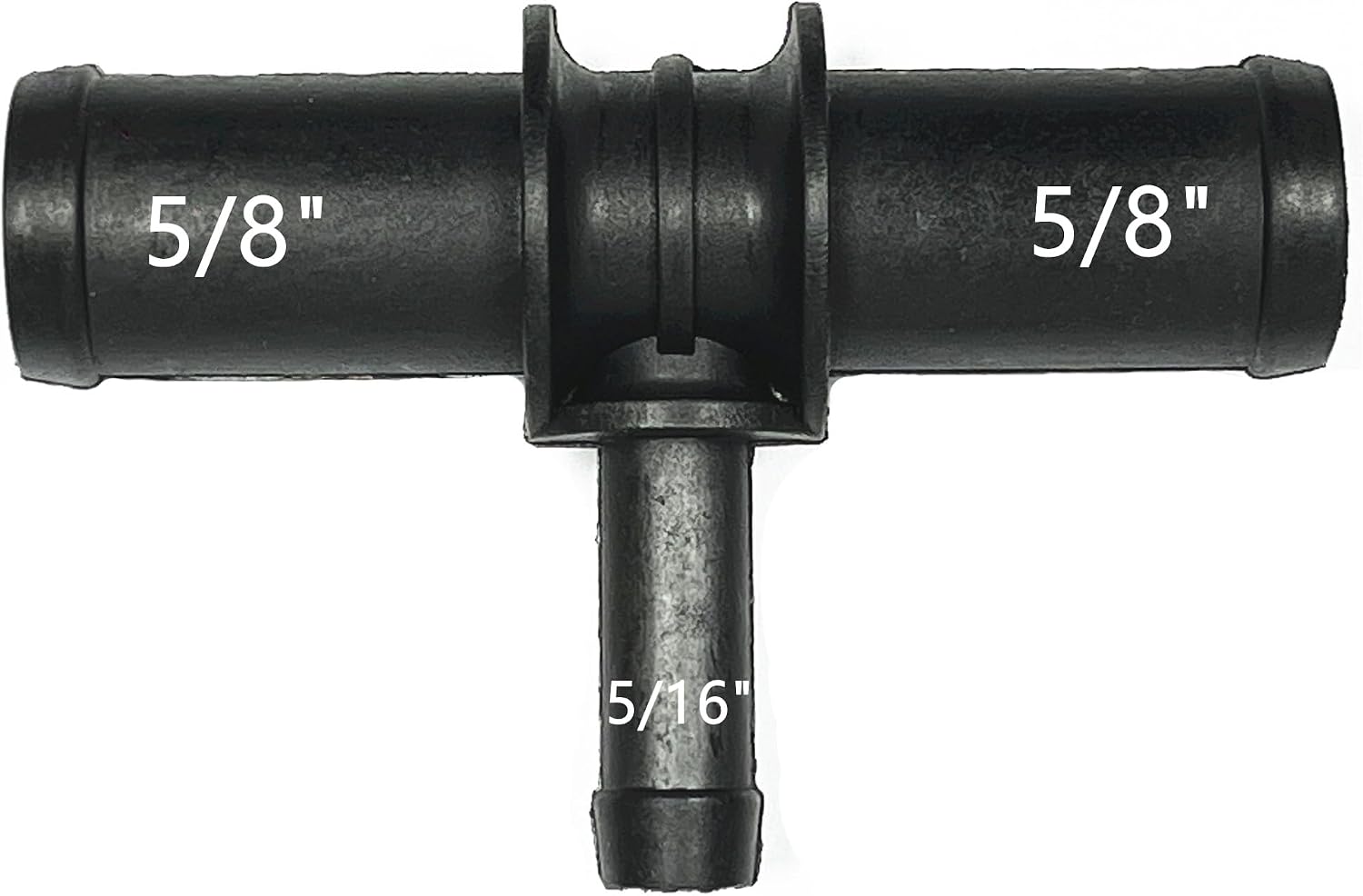 5/8"-5/8"-5/16",Radiator Coolant Hose 3 Way Connector,Heater T-Joint Diverter,Water Pipe Splitter Repair Kit for Mercedes-Benz BMW Audi Volkswagen Chevrolet Volvo Buick Ford Toyota Honda,16mm-16mm-8mm