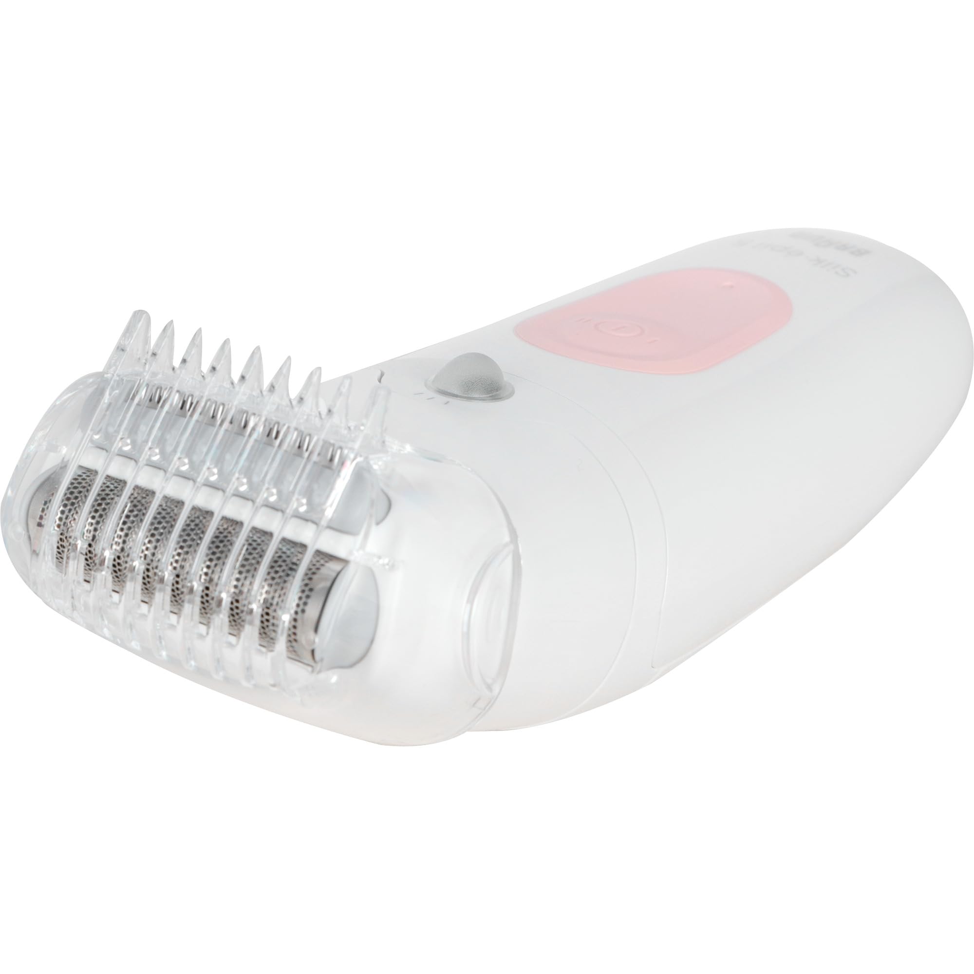 Braun Silk-épil 5 Epilierer wasserdicht mit Rasierkopf Trimmer 5-030 Weiß Rosa