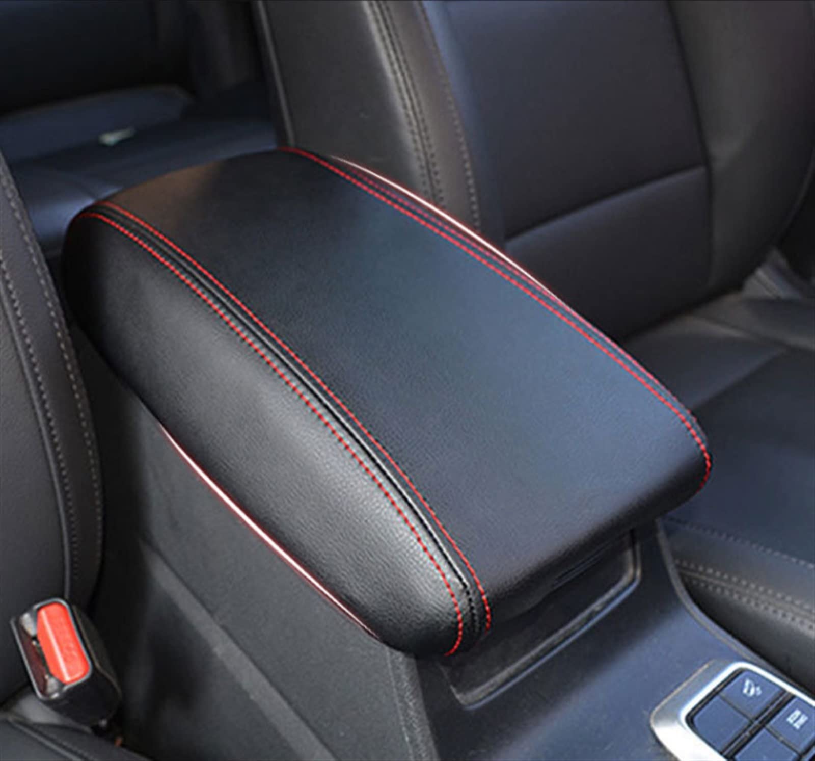 Coussin D'accoudoir Central Pour Hyundai Tucson 2015-2018 - Housse De Protection Console - Noir