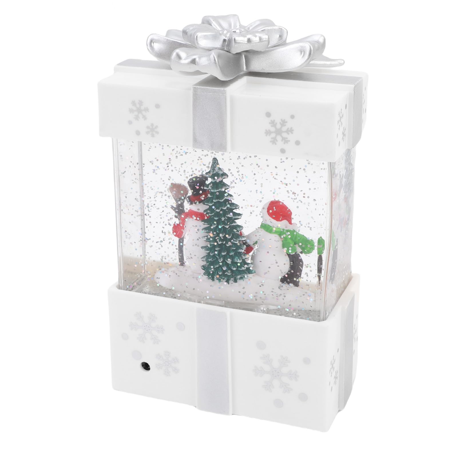 Carillon Natalizio Scintillante, Alimentato Tramite USB, 12 Cm