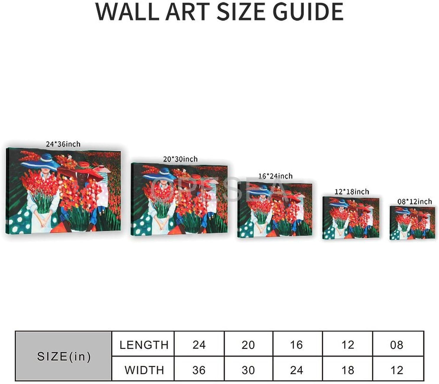 Artist Jonathan Green Creative Oil Painting Vintage Art Poster (25) Canvas Poster Bedroom Decor Office Room Decor Gift Frame-Style 18x12inch(45x30cm)