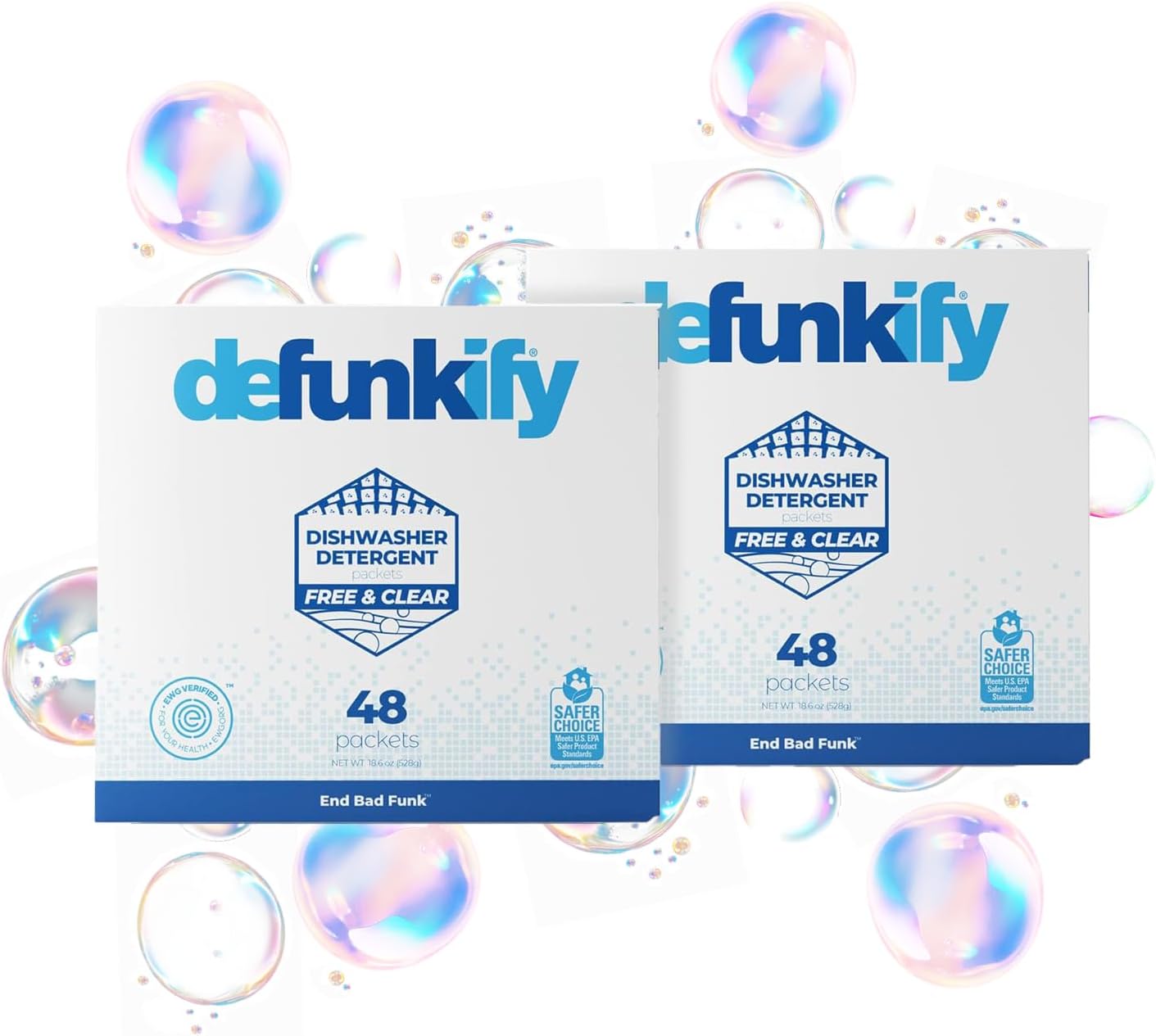 DEFUNKIFY Automatic Dishwasher Detergent Free & Clear
