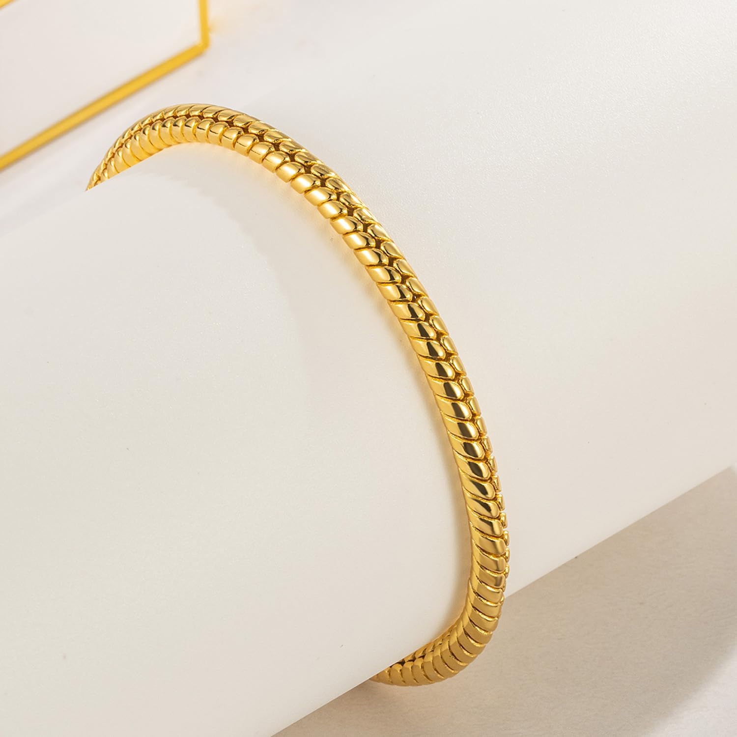 Dankadi Italy Smooth 3MM 4MM Round Snake Chain Bracelet Solid 925 Sterling Silver Men Women 6.3" 6.7" 7" 7.5" 8" 8.5" 9" 9.5" Bangle Charm Jewelry Gift - Image 9