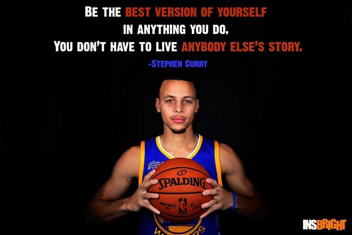 Big mart collection Stephen Curry (Wardell Stephen Curry) Player Poster 12 x 18 inch