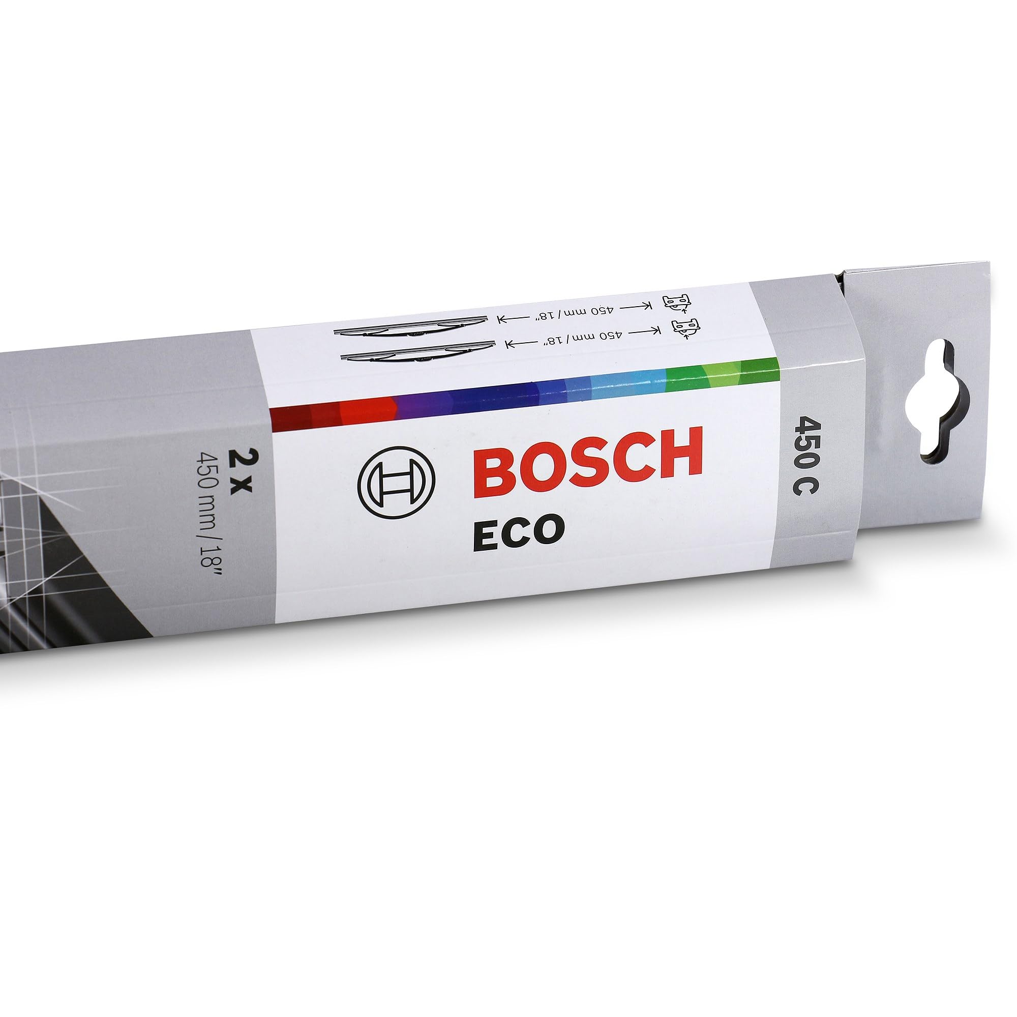 Bosch ClassicWiper Silecek Seti Dacia Solenza (2003-2005), Fiat 124 Spider (2016 ve sonrası), Hyundai H100 (2004-2012) [450/450 mm] 450C 3397005159