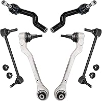 Vista 100 de Detroit Axle - Kit de extremo delantero para Chrysler 300 Dodge Charge 2011-2018 Challenger, 2 brazos de control traseros inferiores, 2 barras