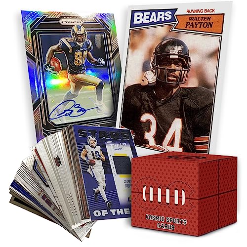 Deluxe Football Card Mystery Box NFL Trading Cards 2023 Includes 2023