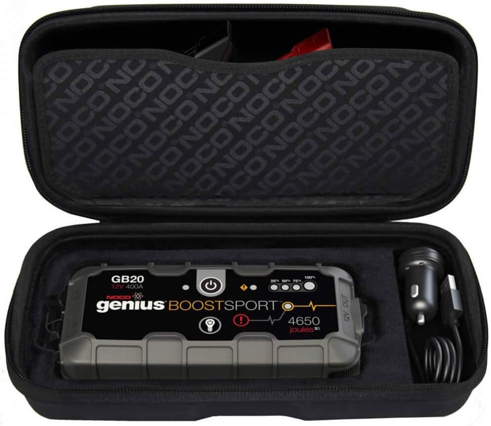 NOCO GBC013 Boost Sport and Plus EVA Protection Case for GB20 and GB40 UltraSafe Lithium Jump Starters